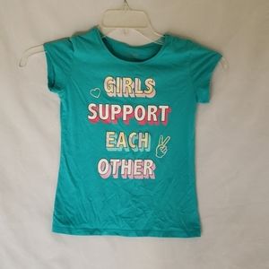 City streets girls inspiration shirt teal size 7/8